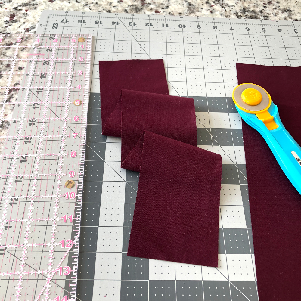 Cutting your fabric strip