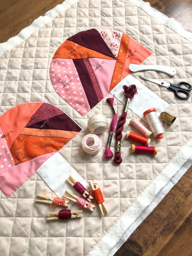 Brave enough for a little experimental quilting adventure?